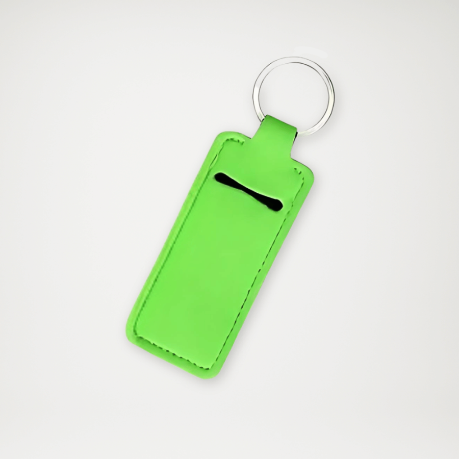 Etui na pomadkę w kolorze zielonym Etui na pomadkę w kolorze zielonym