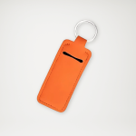 Etui na pomadkę w kolorze pomarańczowym Etui na pomadkę w kolorze pomarańczowym