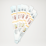 Test na obecność narkotyków w napojach Check Your Drink w formie papierowej bransoletki