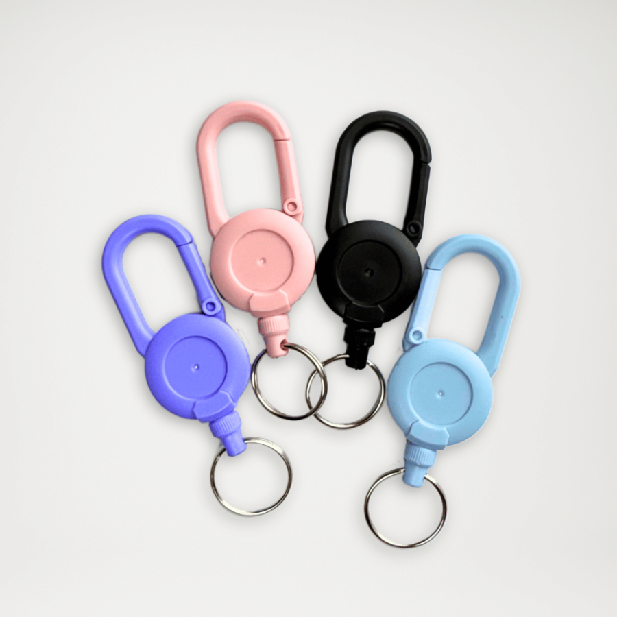 Retraktor duży z karabińczykiem