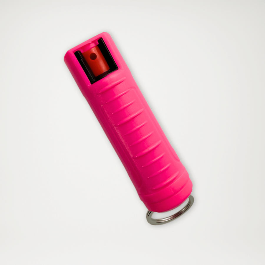 Gaz pieprzowy w kolorowym etui różowy