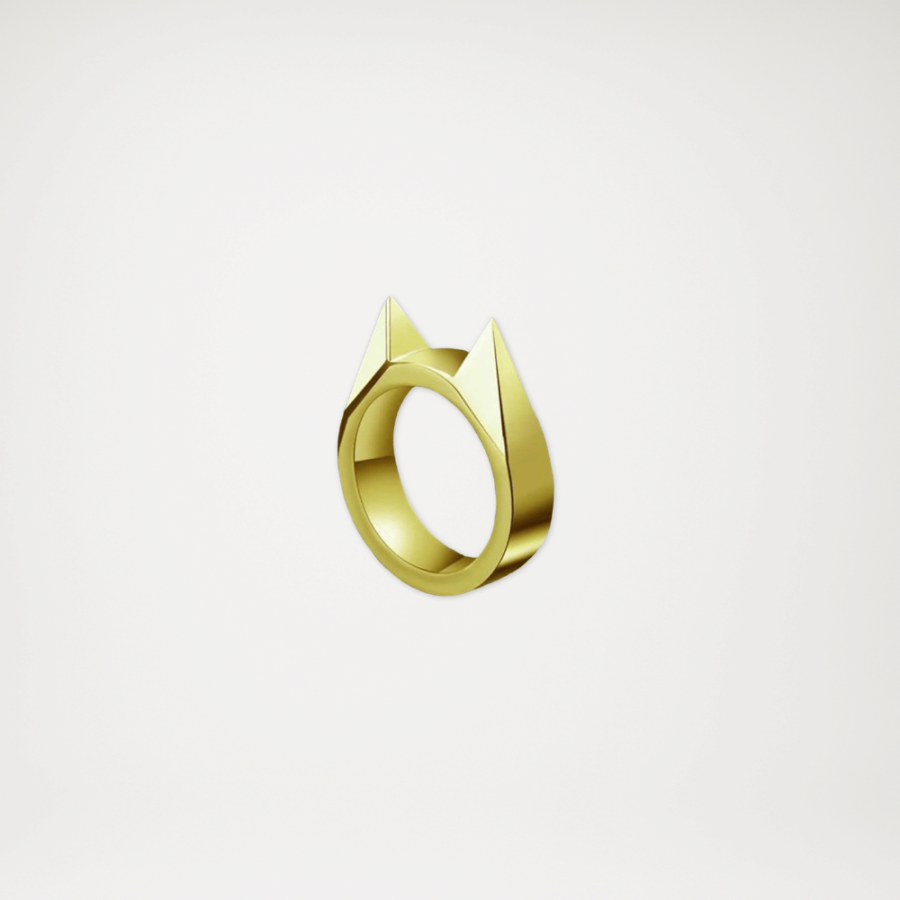 Pierścionek z uszami kota Pierścionek z uszami kota