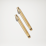 Tytanowa, zakręcana wykałaczka na małym breloku