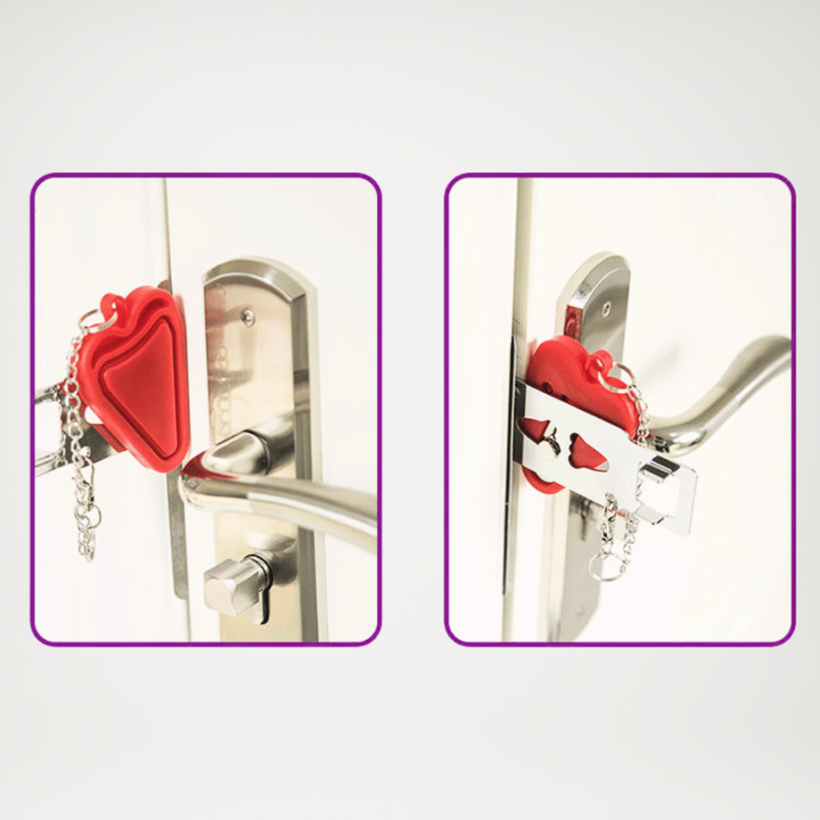 Przenośna blokada do drzwi bezprzylgowych i hotelowych instrukcja 2 Przenośna blokada do drzwi bezprzylgowych i hotelowych instrukcja 2