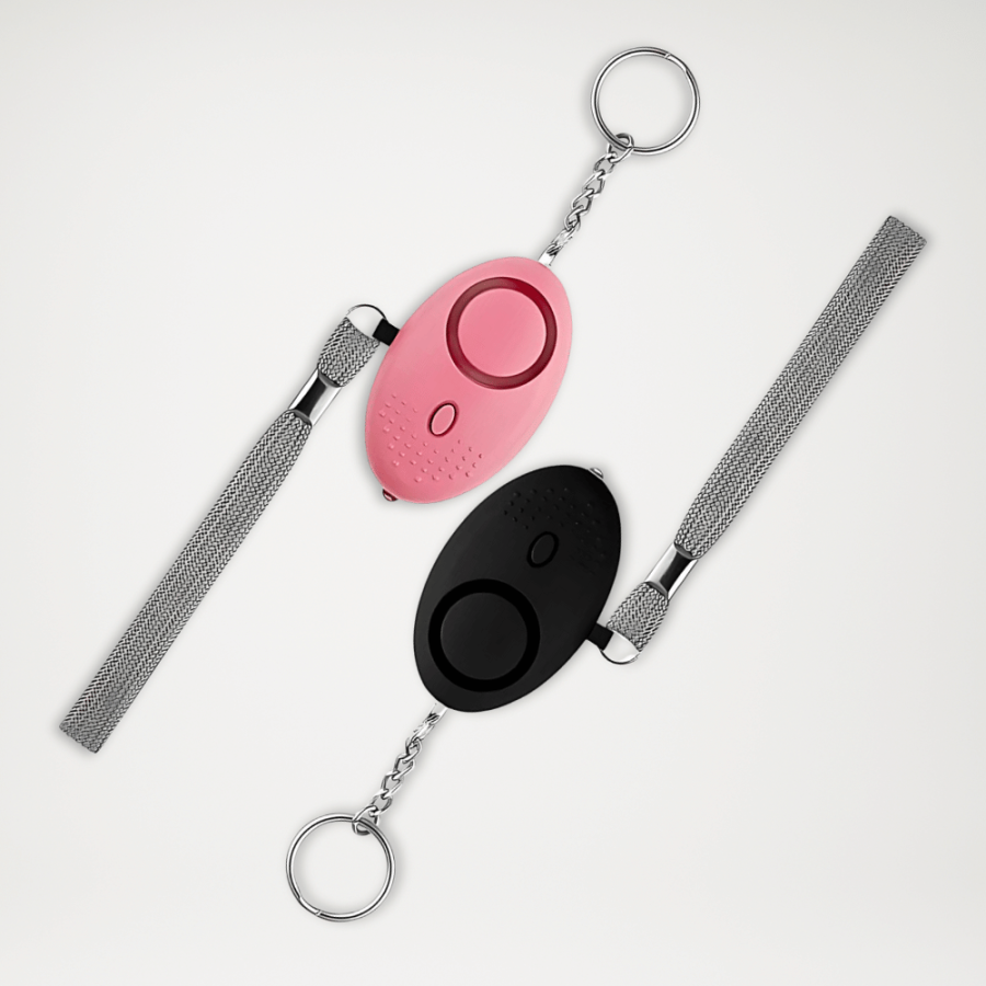 Alarm osobisty z latarką