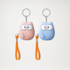 Alarm bezpieczeństwa z latarką w kształcie sowy Alarm bezpieczeństwa z latarką w kształcie sowy