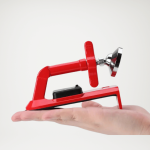 Stalowa blokada pod drzwi z alarmem wielkość