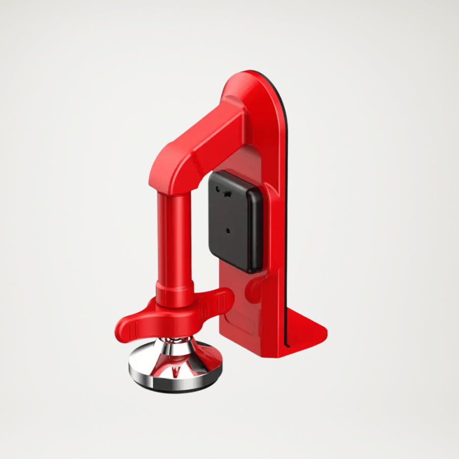 Stalowa blokada pod drzwi z alarmem