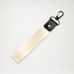 Smycz na nadgarstek z karabińczykiem beżowa