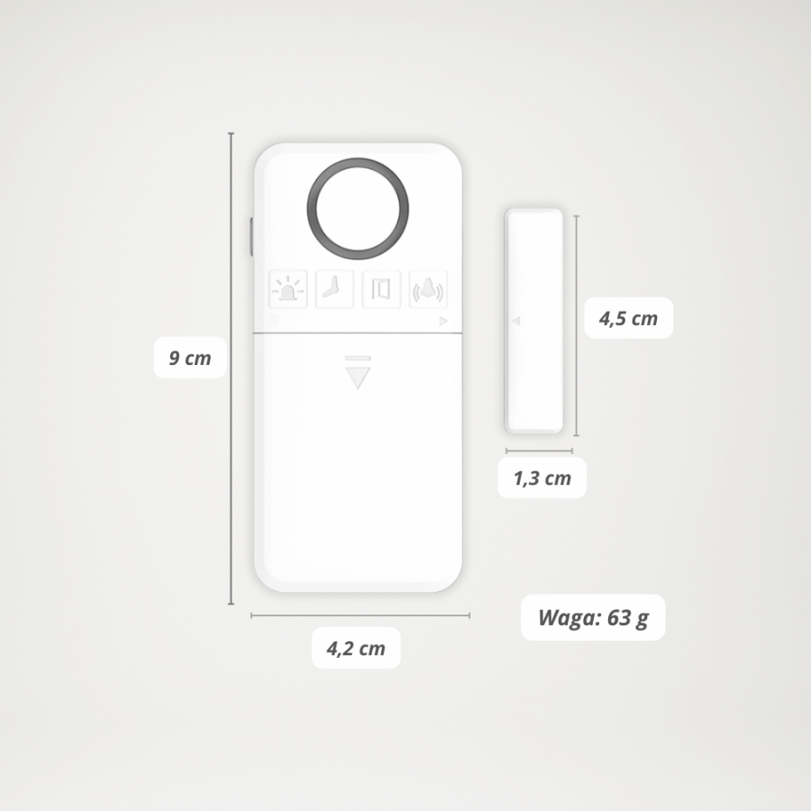 Alarm Bezpieczeństwa Do Drzwi i Okien